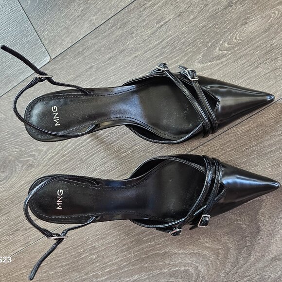 Leather Sling Back Shoe - Picture 4 of 5